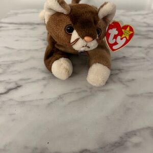 TY Vintage Cat Beanie Baby “Pounce”
